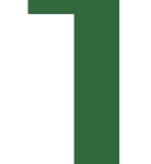 Graphic of the number 1